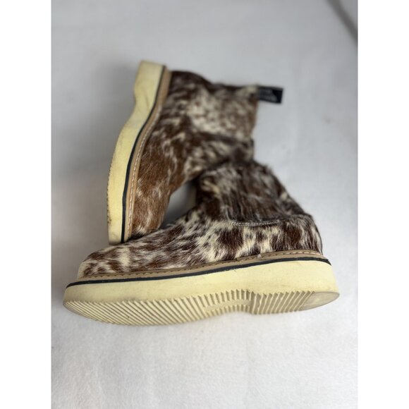Rancherr Lechera boots women’s Cowhide hair on booties SZ 6 - Picture 3 of 7